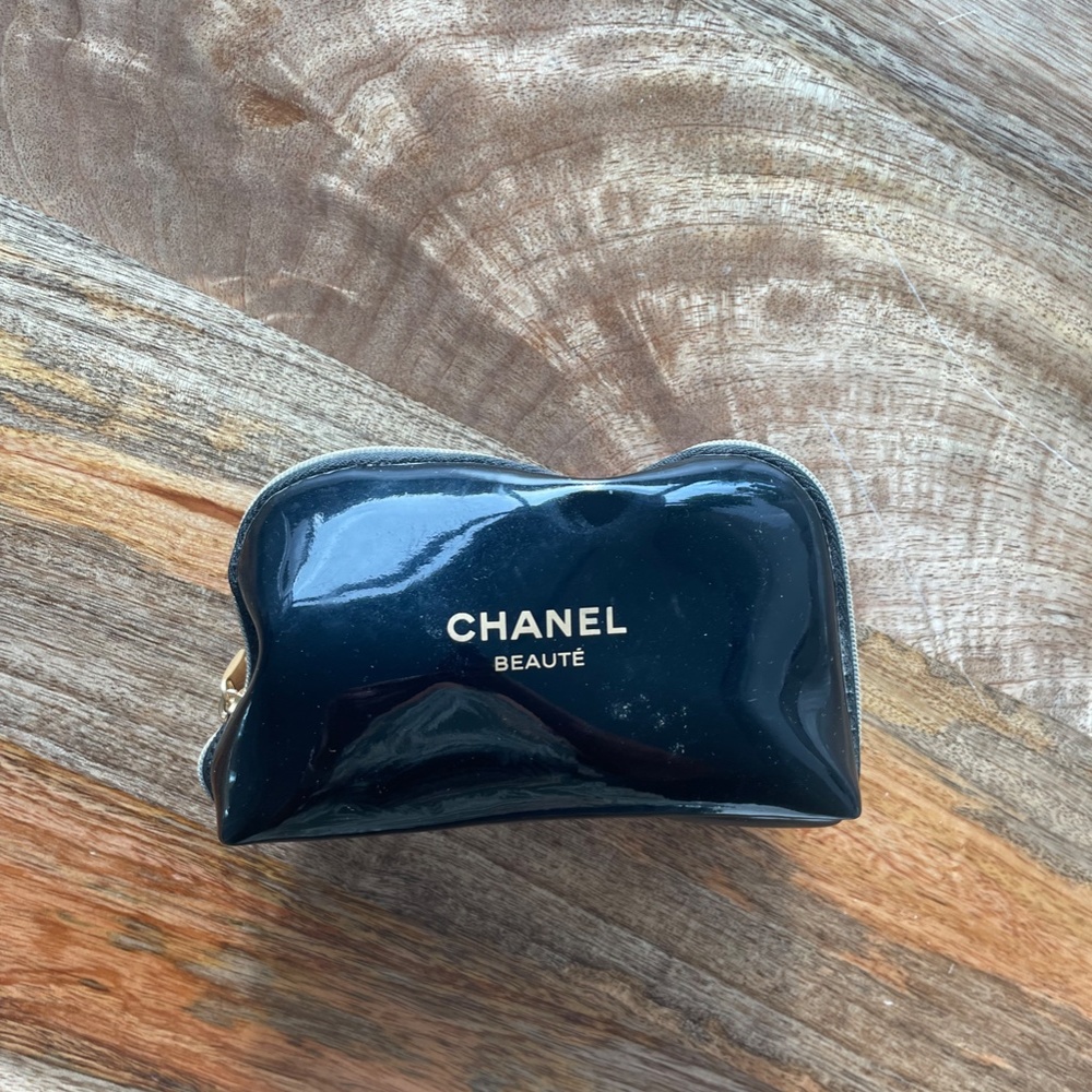 Chanel Patent Leather Makeup Pouch